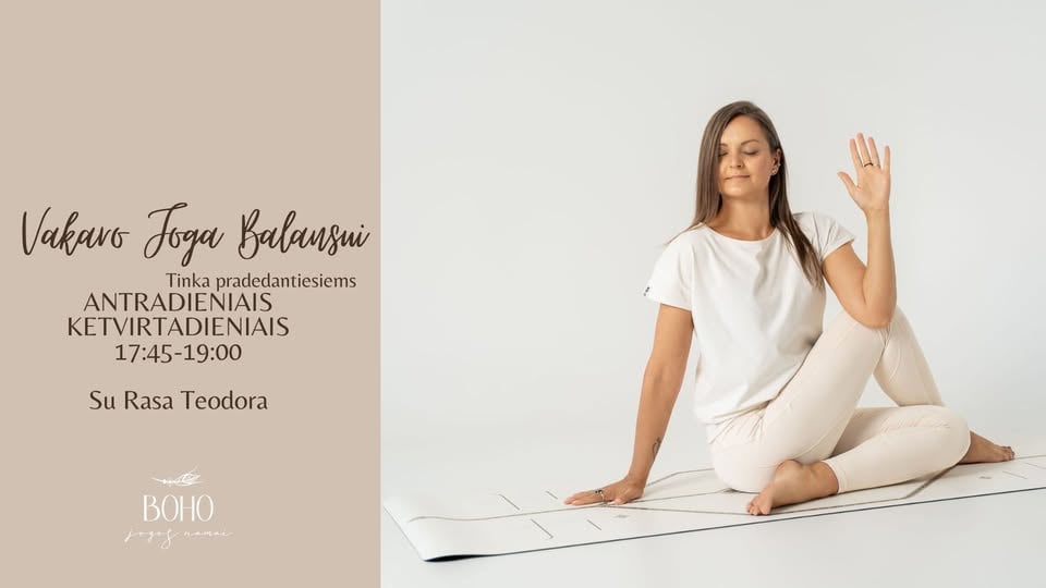 YOGA SERALE PER L’EQUILIBRIO