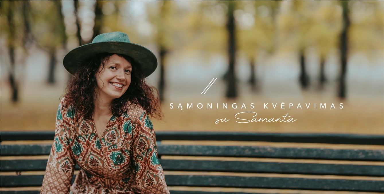 Respirazione consapevole con Samanta a Vilnius