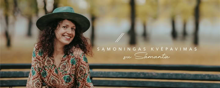 Respirazione consapevole con Samanta a Vilnius
