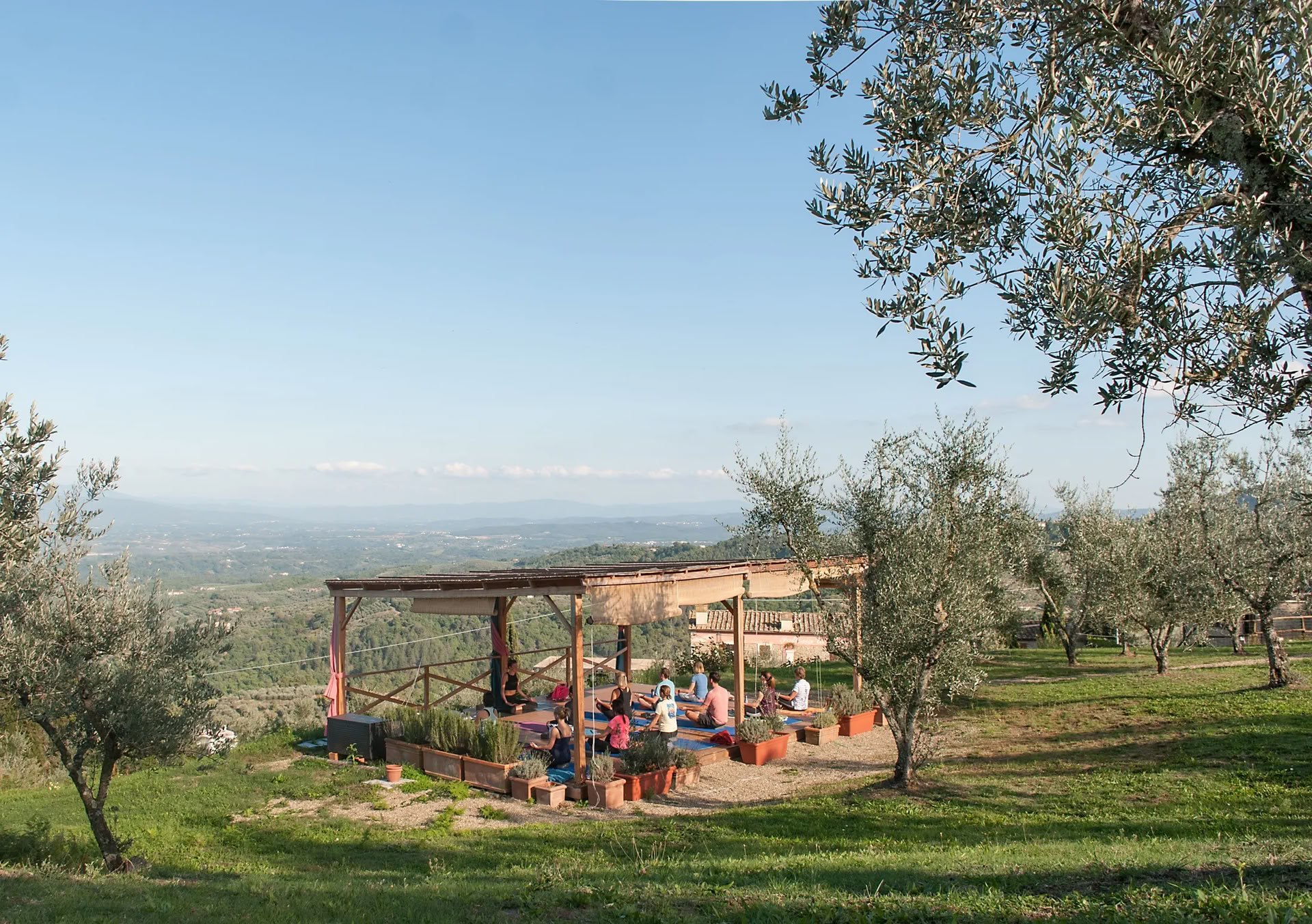 Ritiro di 5 giorni per principianti di yoga e settimana culturale in Toscana, Italia