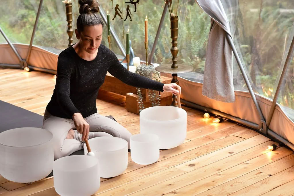 Summer Solstice Yin e Sound Bath — Nectar Yoga