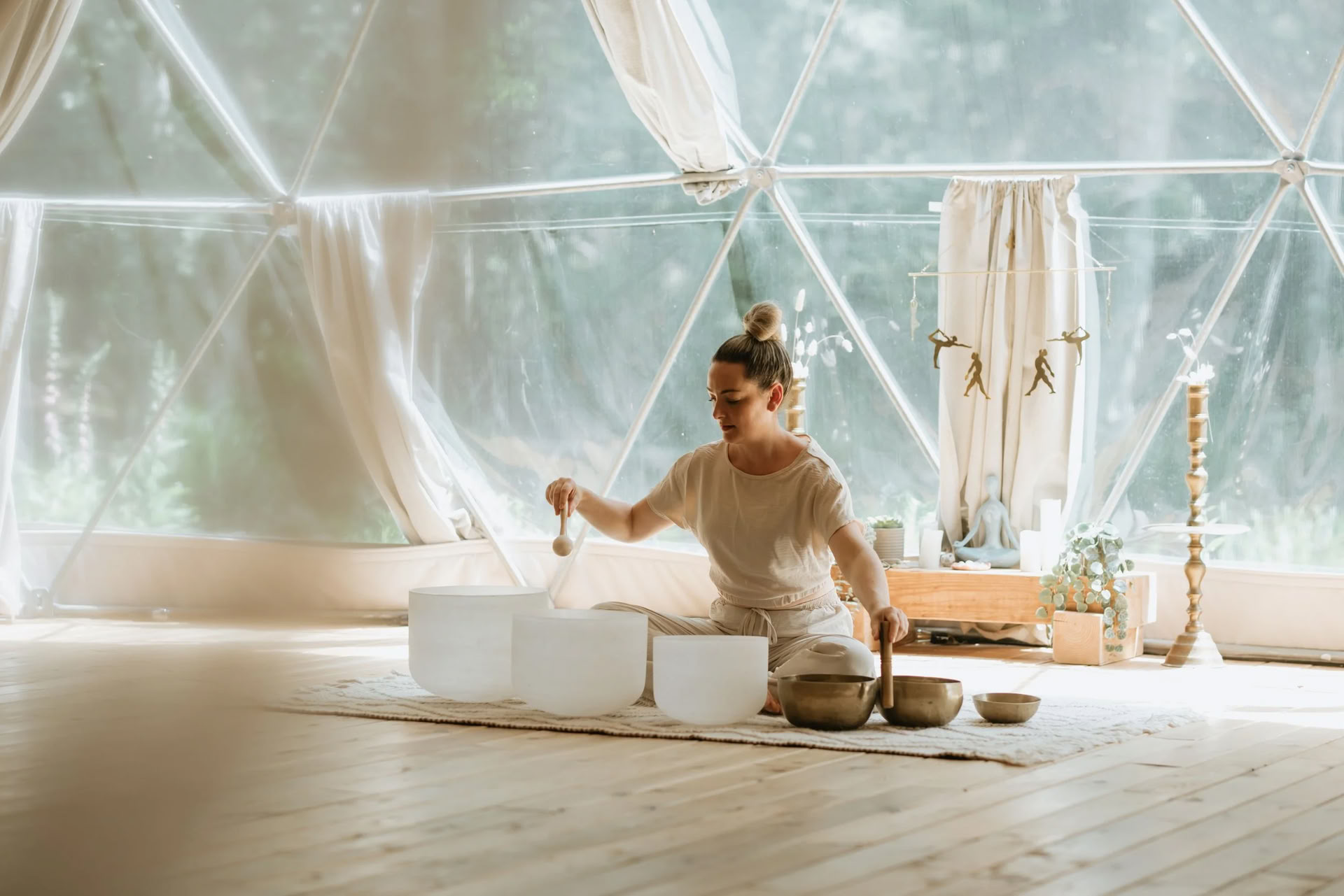 Summer Solstice Yin e Sound Bath — Nectar Yoga