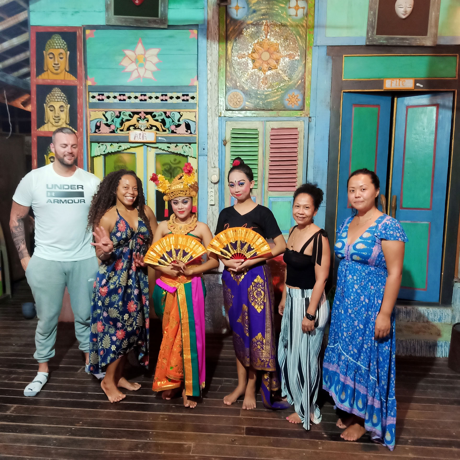 Spettacolo di danza balinese incantevole