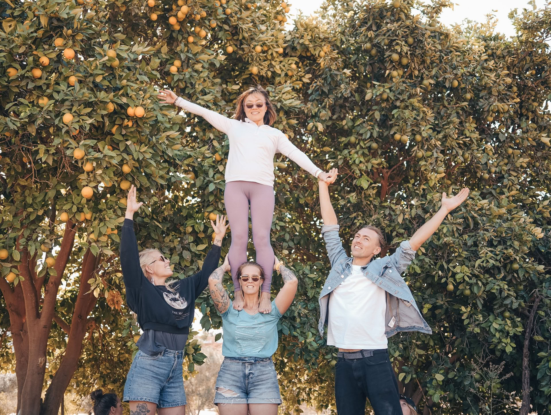 Ritiro di AcroYoga ispirazionale