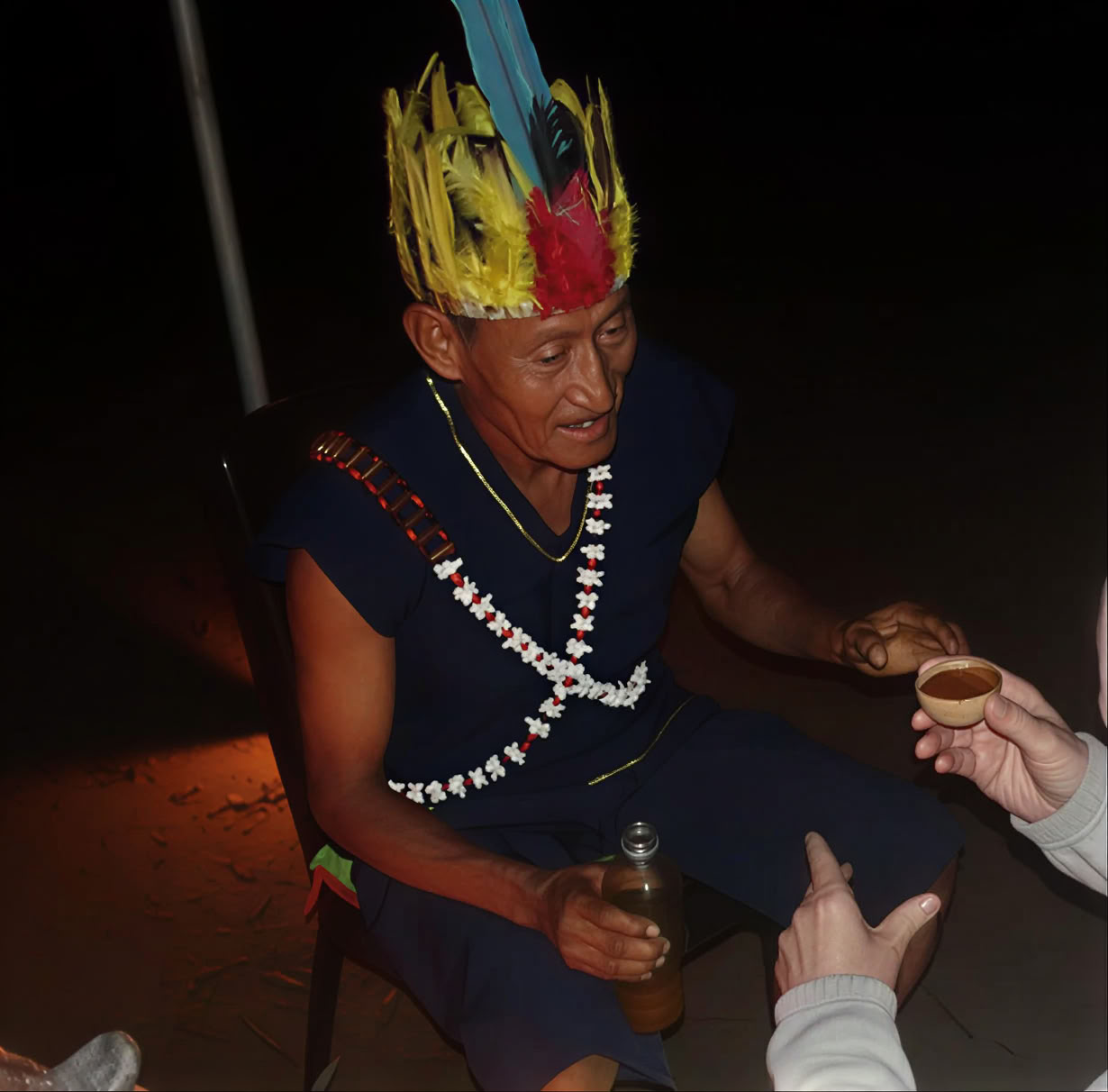 Cerimonia di Ayahuasca in Ecuador