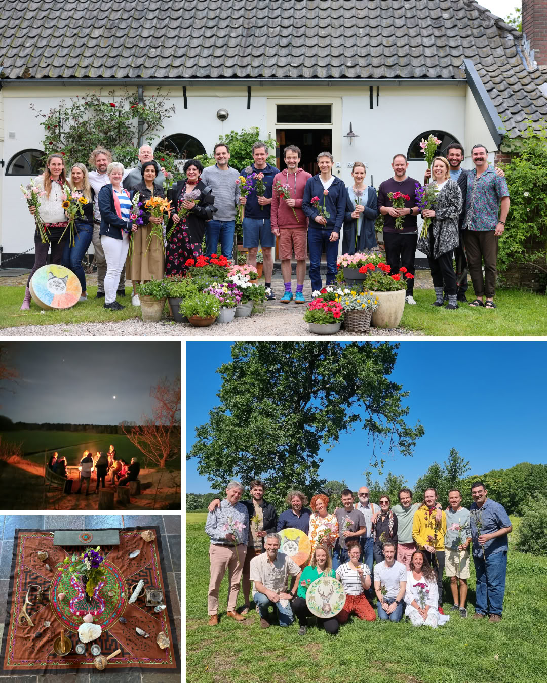 Inwardbound Netherlands formazione immersiva di 7 giorni sulle competenze di facilitazione psichedelica, inclusa cerimonia personale di psilocibina