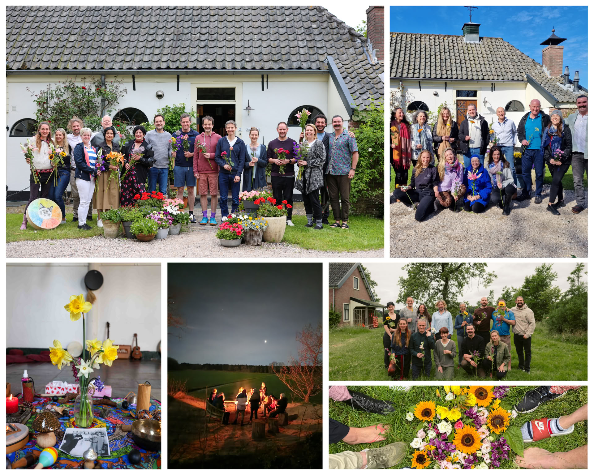 Inwardbound Netherlands formazione immersiva di 7 giorni sulle competenze di facilitazione psichedelica, inclusa cerimonia personale di psilocibina