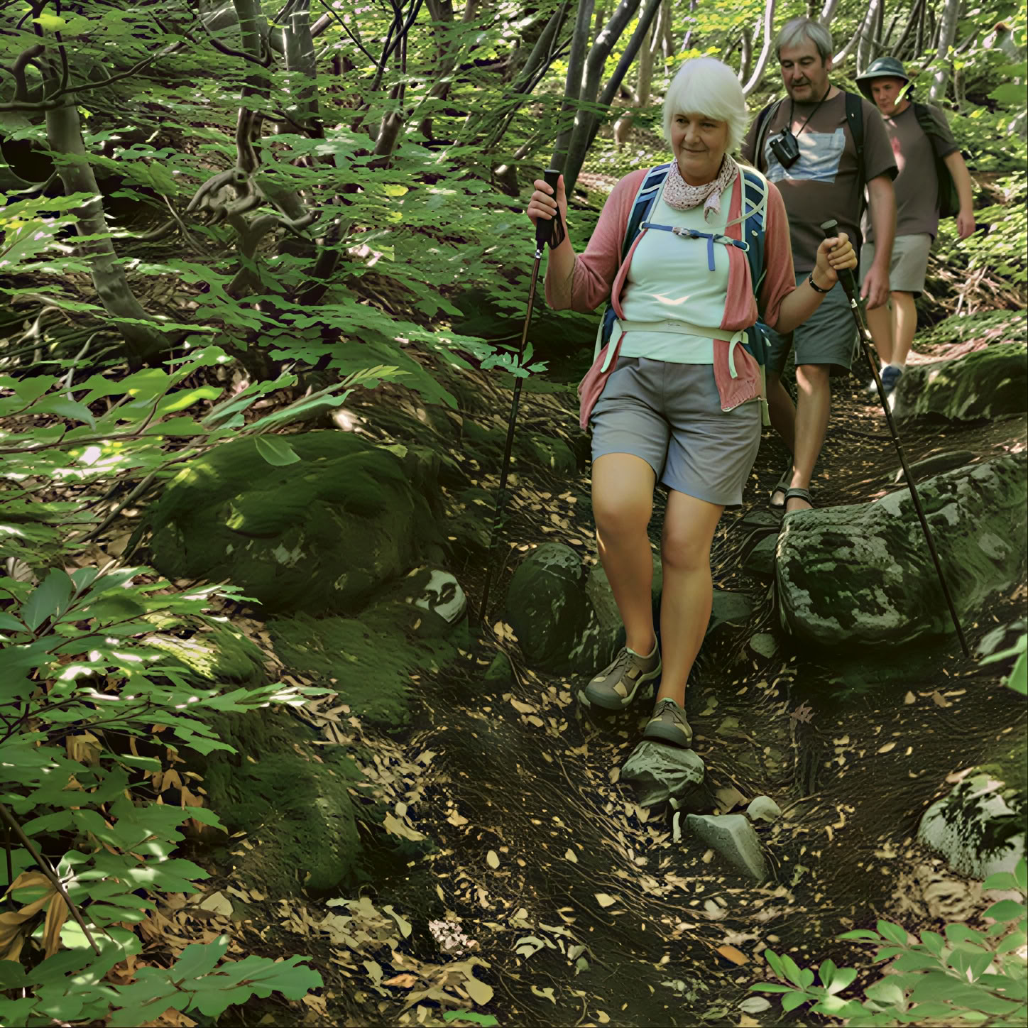 Vacanza con passeggiate e nuotate guidate