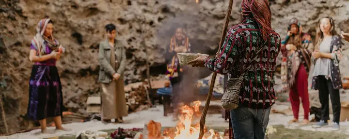 Cerimonia del Fuoco Maya con Cacao