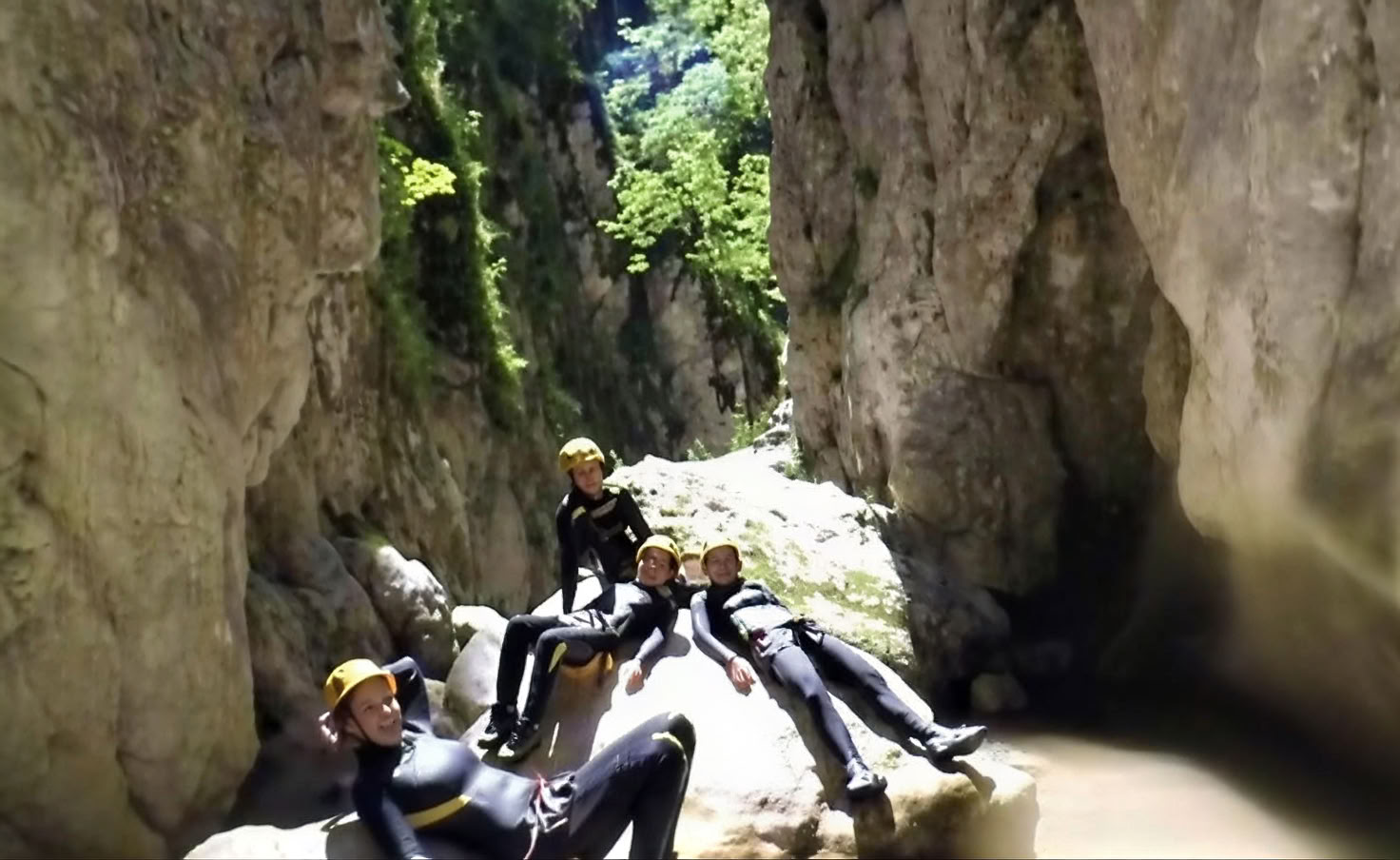 Tour privato di canyoning Nevidio