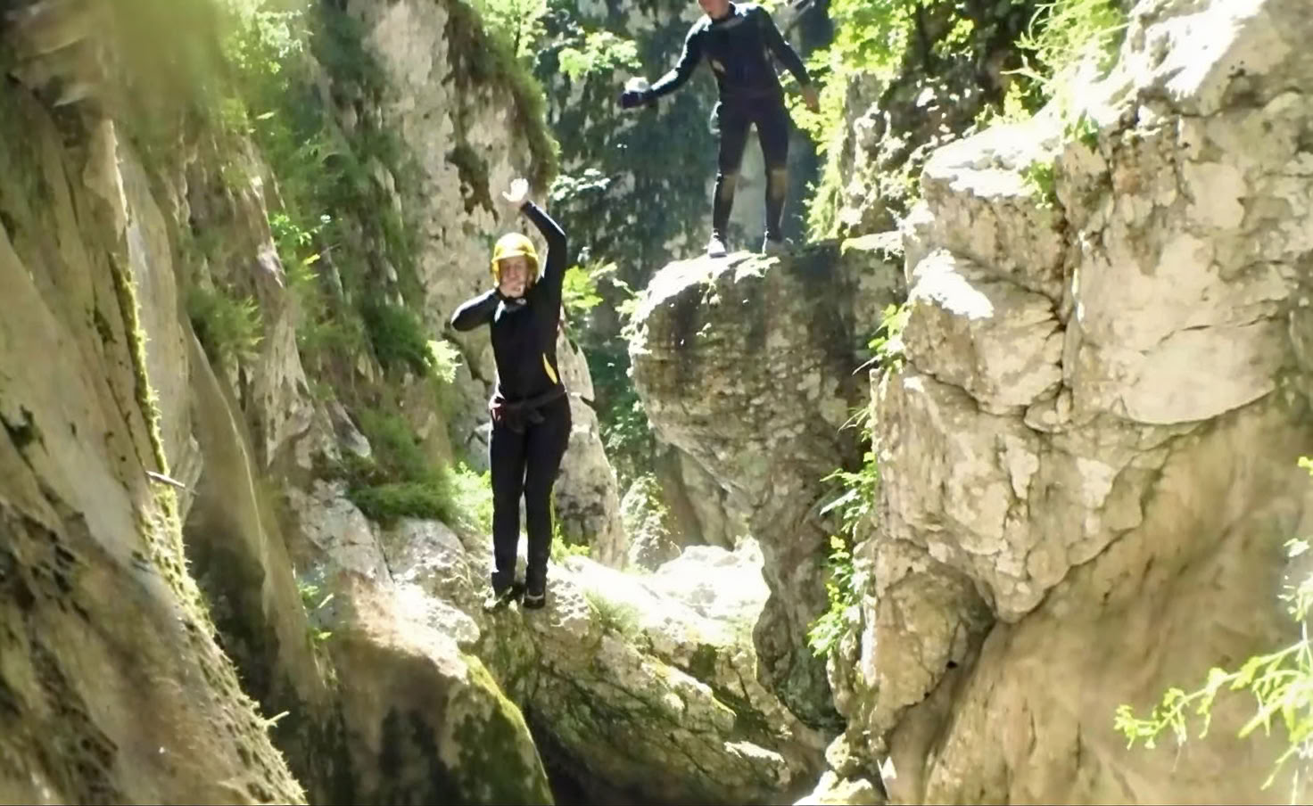 Tour privato di canyoning Nevidio