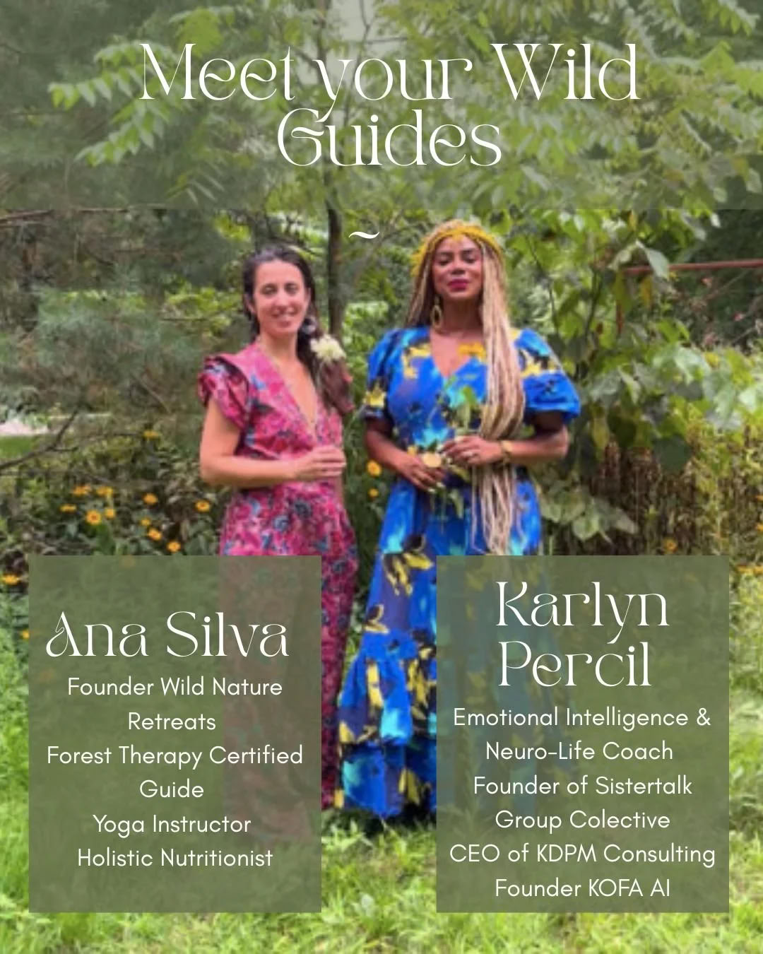 Sistertalk Retreats - RADIANZA ESTIVA: Ritiro dell'Elemento FUOCO — Wild Nature Retreats