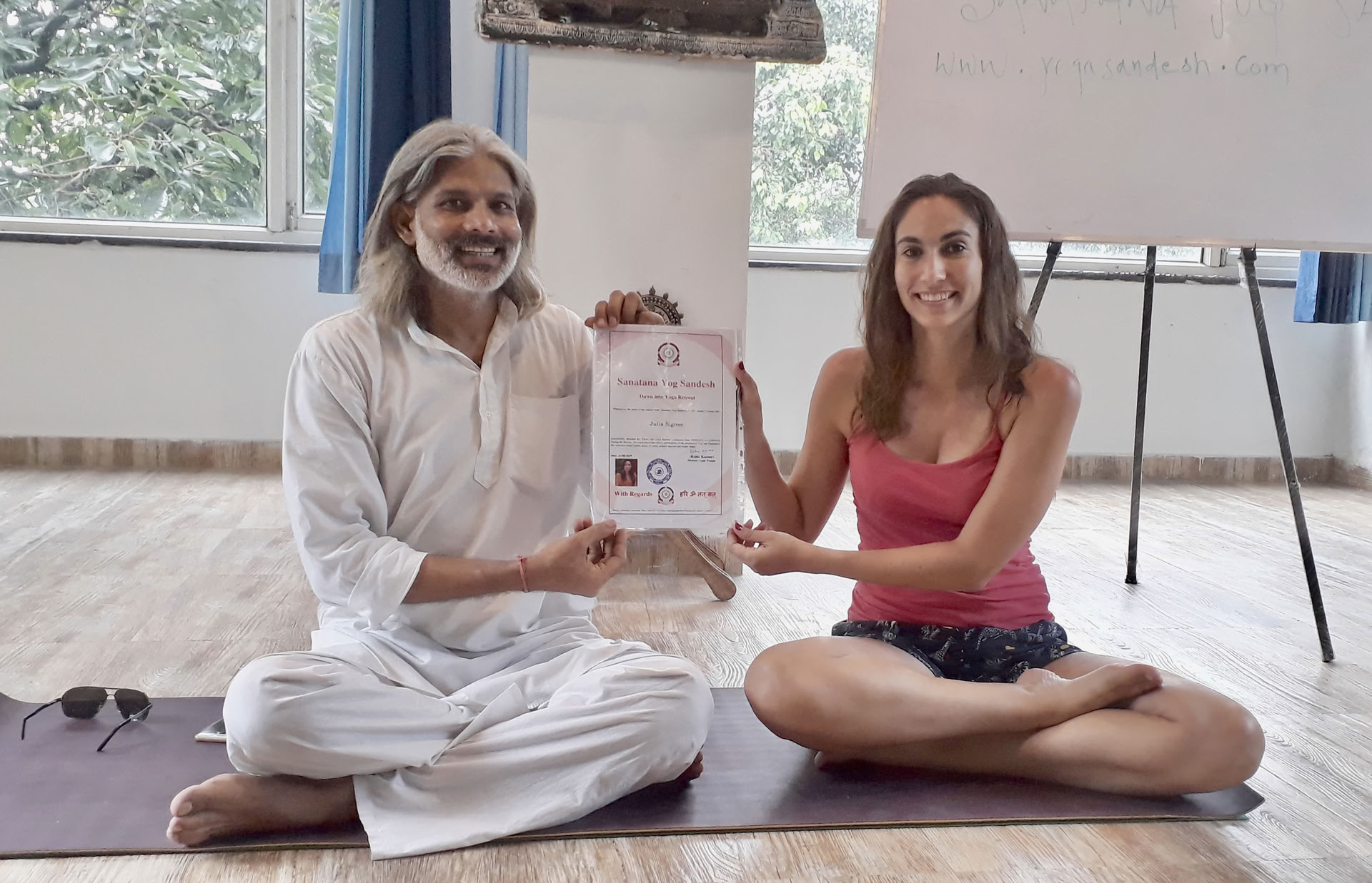 Ritiro di meditazione a Rishikesh, India