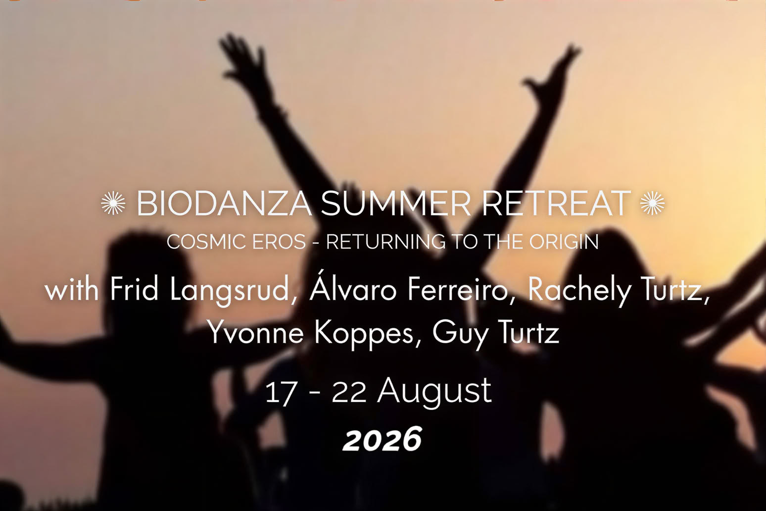 BIODANZA RITIRO ESTIVO