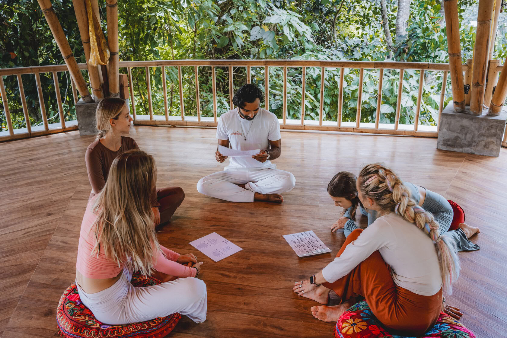 200 ore di formazione insegnanti di yoga a Bali, Amertham