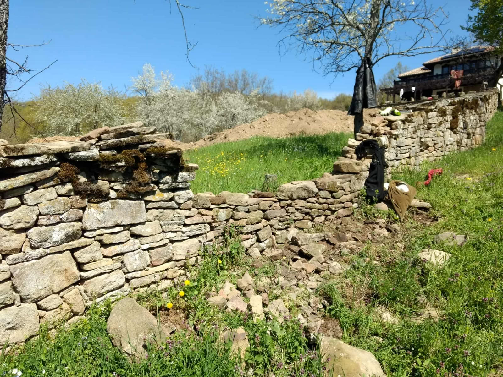 4 Giorni: Workshop: L'Arte della Costruzione di Muri a Secco