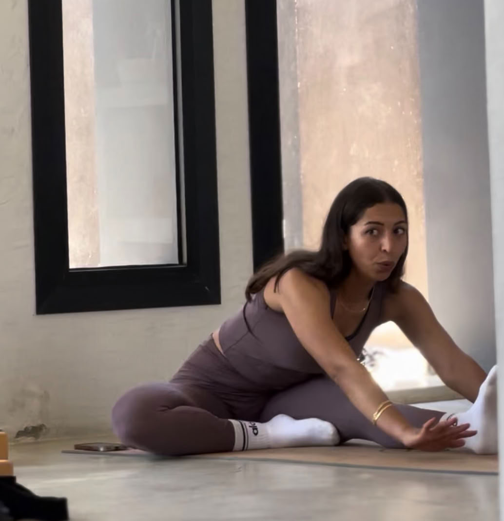 Lezione privata di yoga con Aya