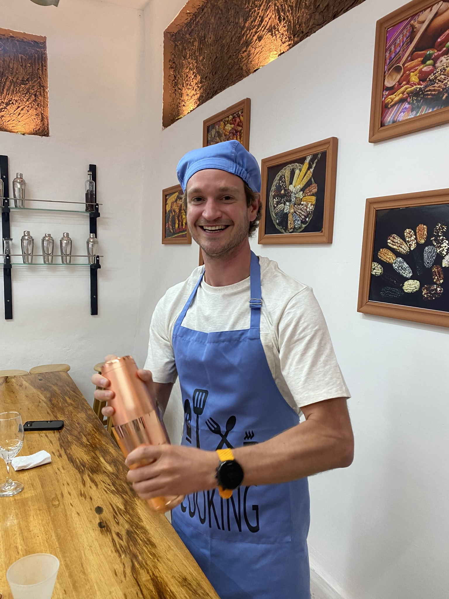 Breve corso di cucina immersivo