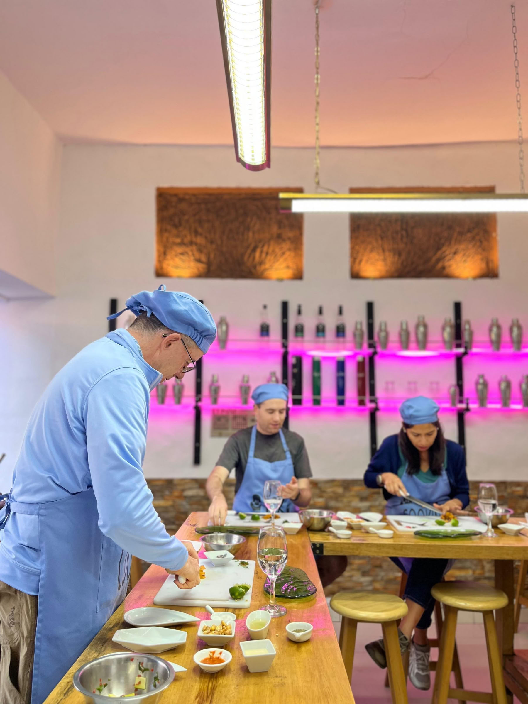 Breve corso di cucina immersivo