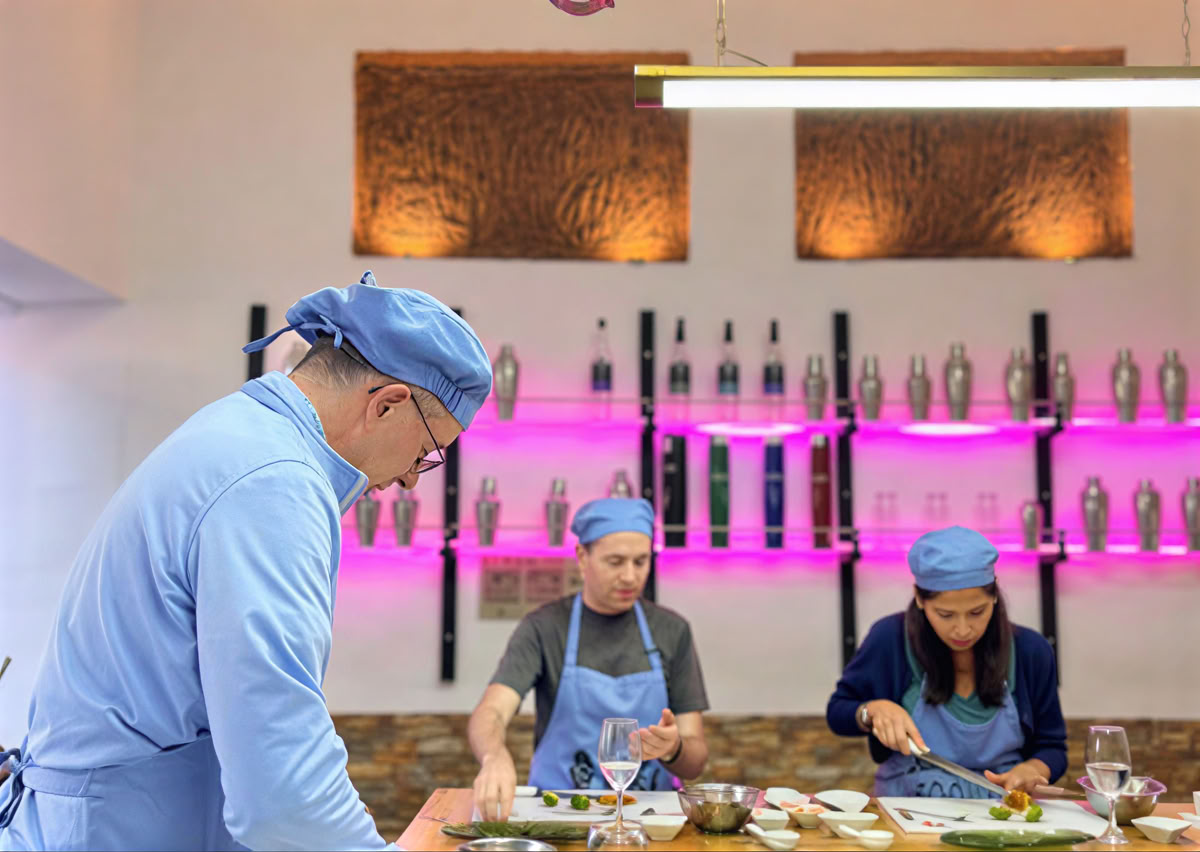 Breve corso di cucina immersivo