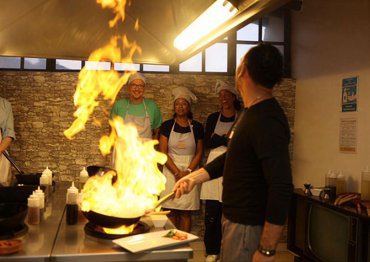 Lezione di cucina privata