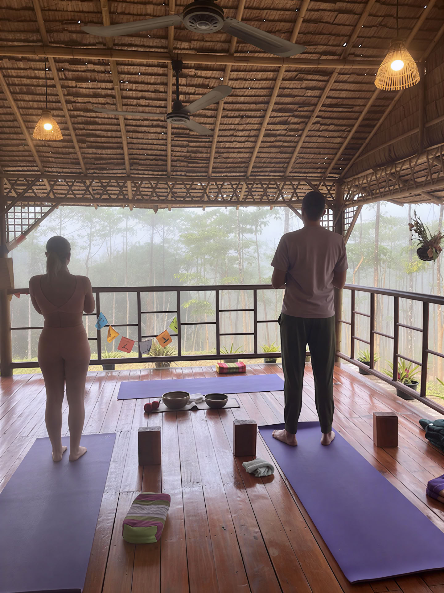 Private Class : Yoga nella nebbia del mattino