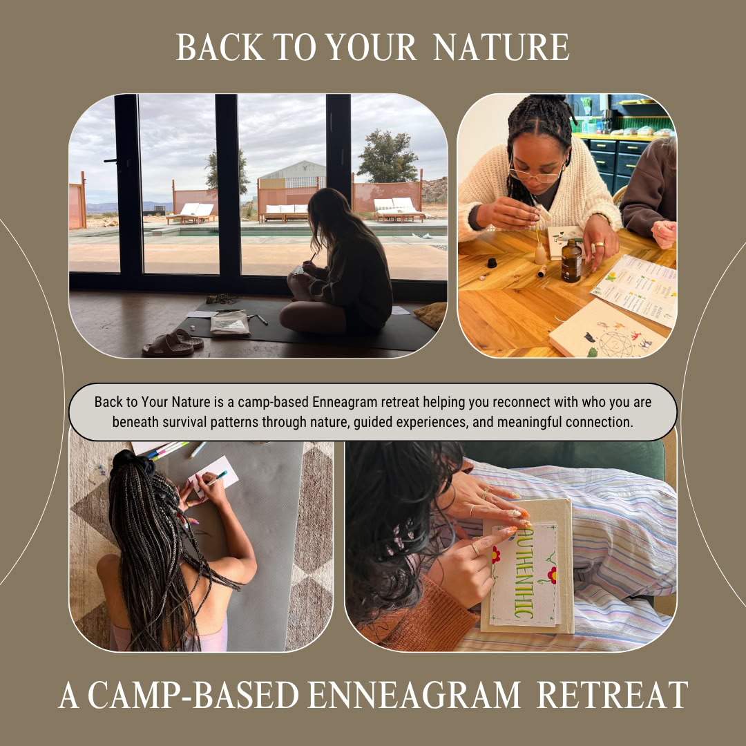 Back to Your Nature: Un ritiro TLC basato su un campo Enneagram — Camp Ocean Pines