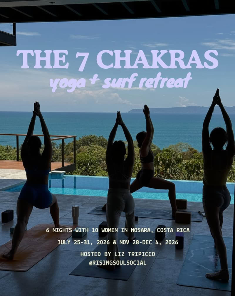 Il ritiro Yoga + Surf dei Sette Chakra