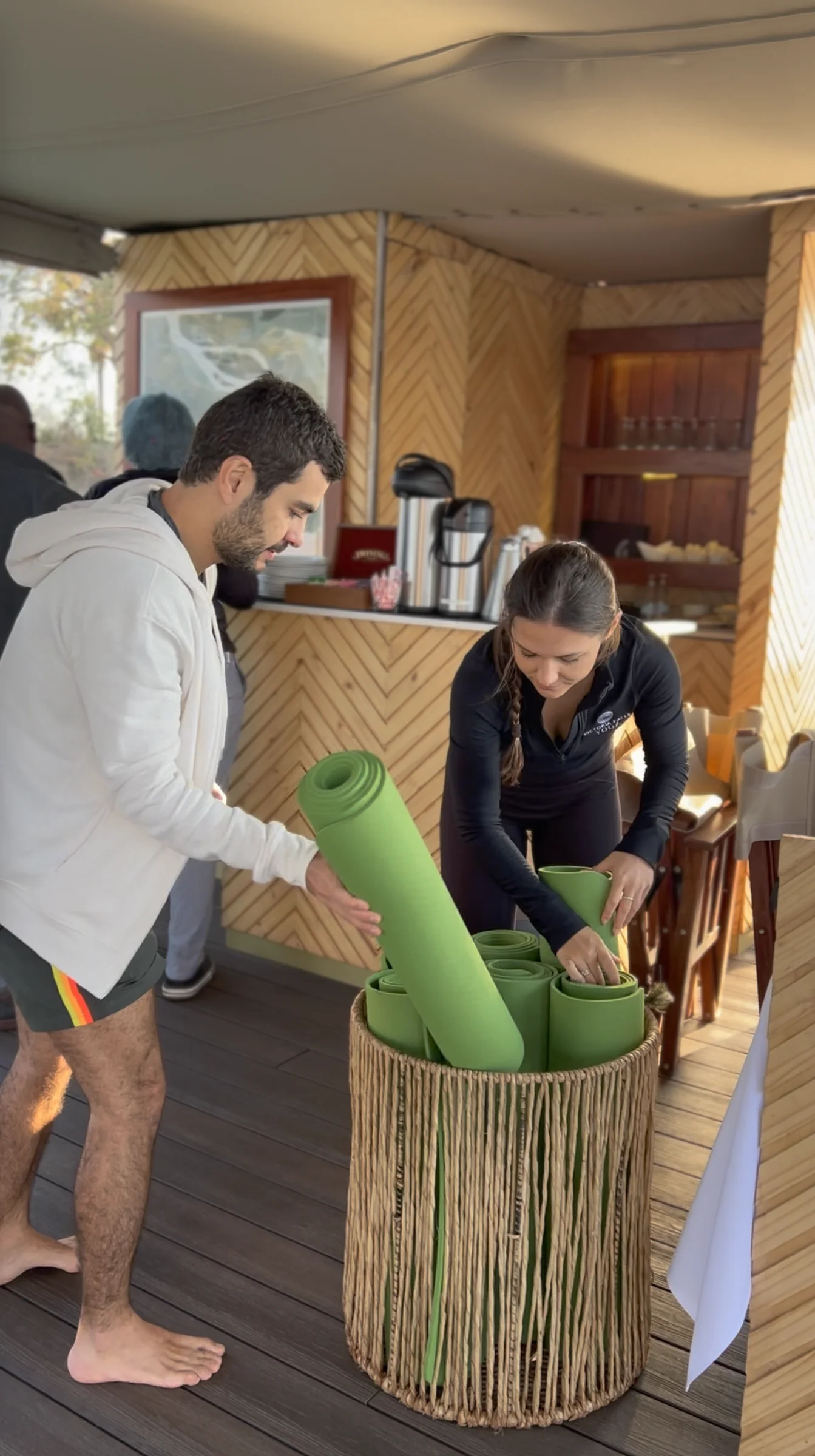 Yoga sullo Zambesi