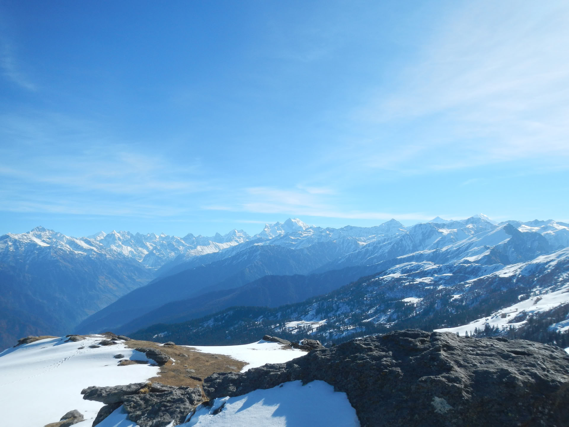 Trekking a Kedarkantha