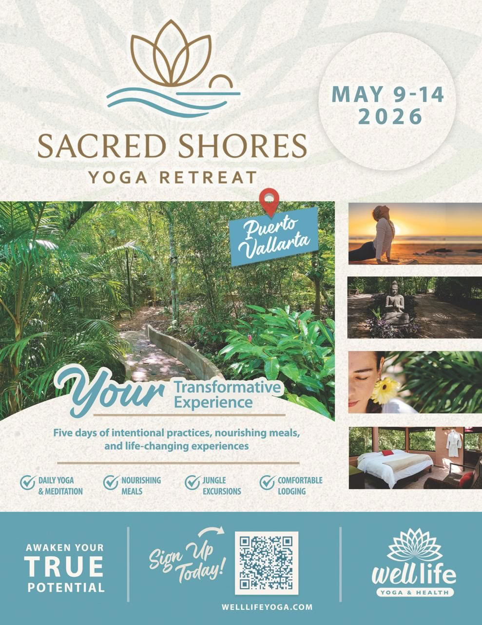 Sacred Shores – Ritiro di Yoga