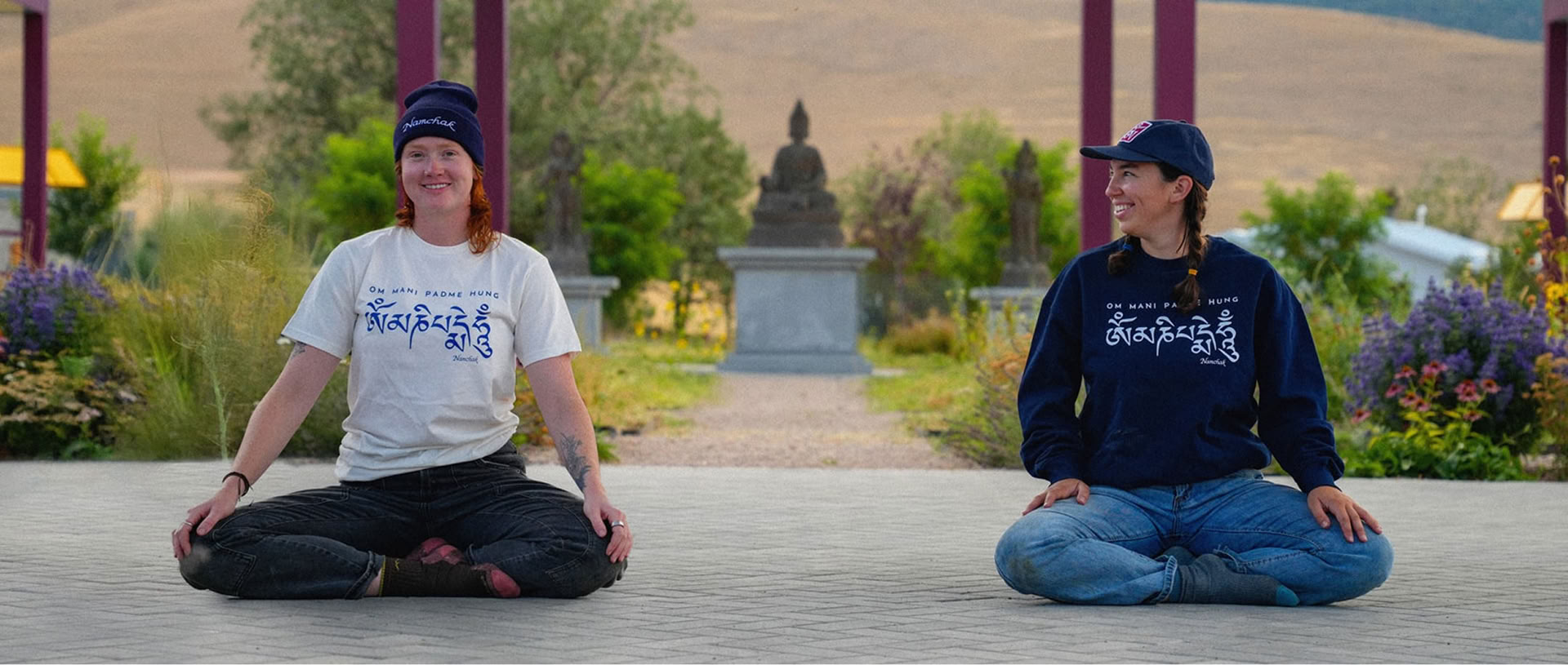 Ritiro Buddha, Dharma, Sangha