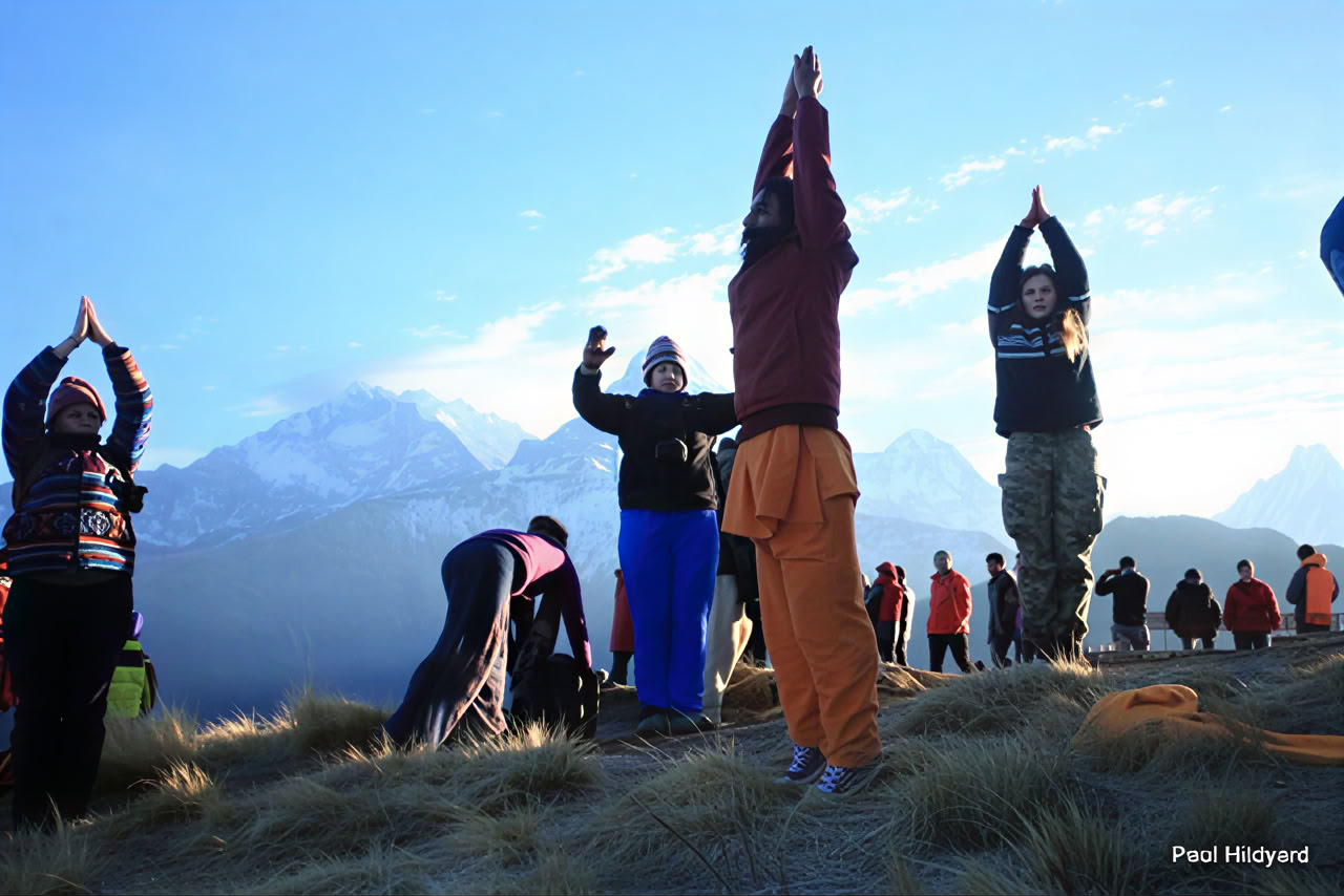 Yoga all'aperto