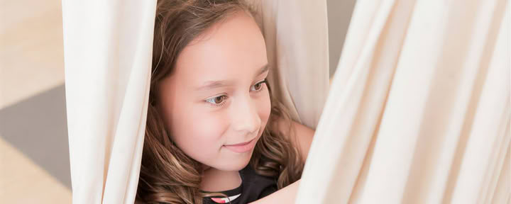 Yoga aereo per bambini