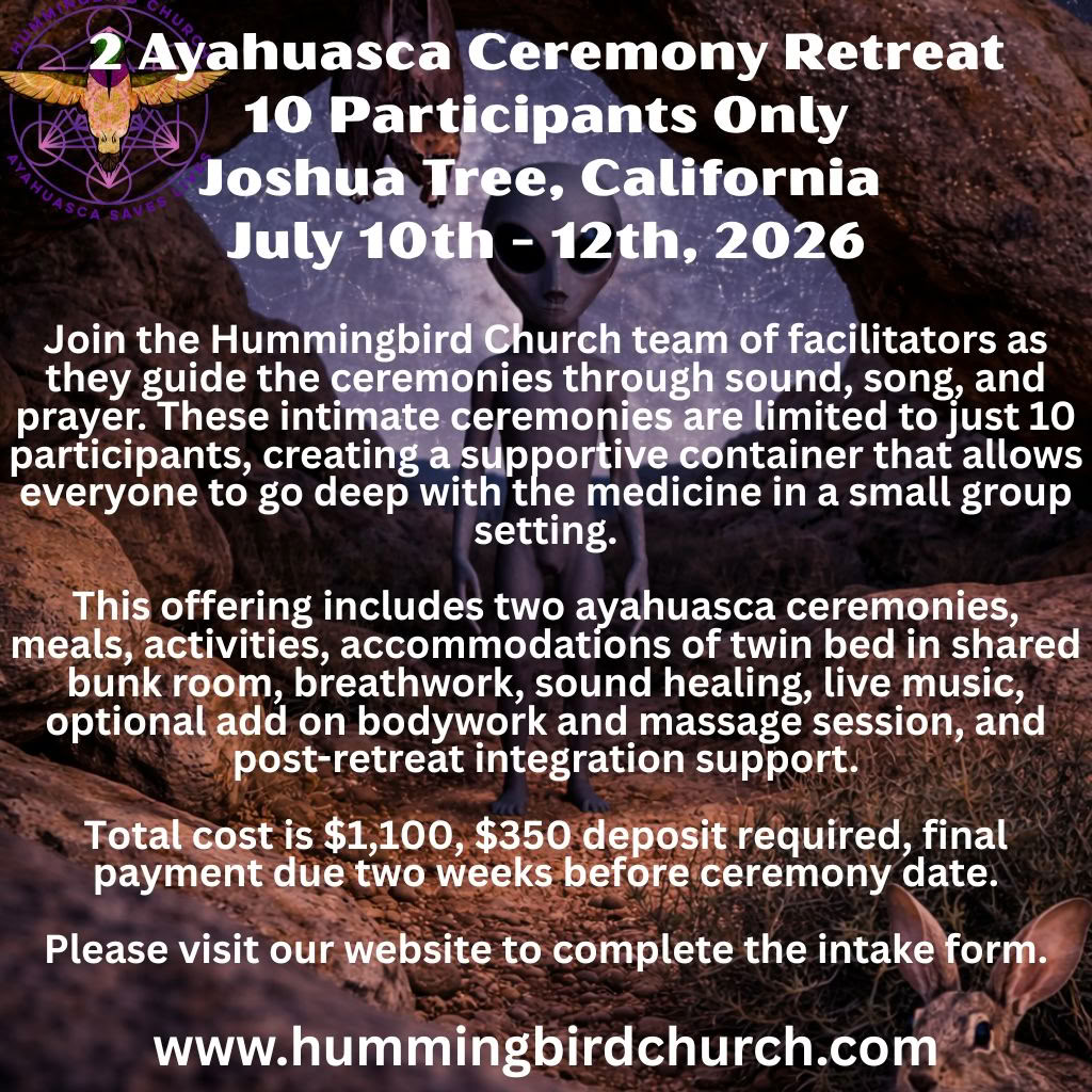 10 Partecipanti Soltanto - Joshua Tree, California - 10 - 12 luglio 2026