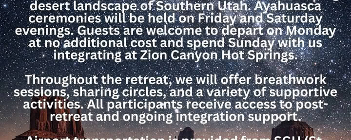 17 - 19 luglio 2026 - area di St George, Utah