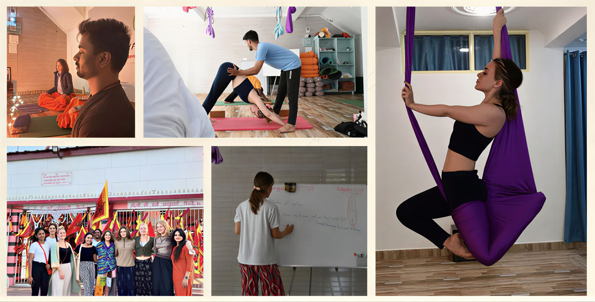 06 Giorni Corso di Formazione per Insegnanti di Aerial Yoga