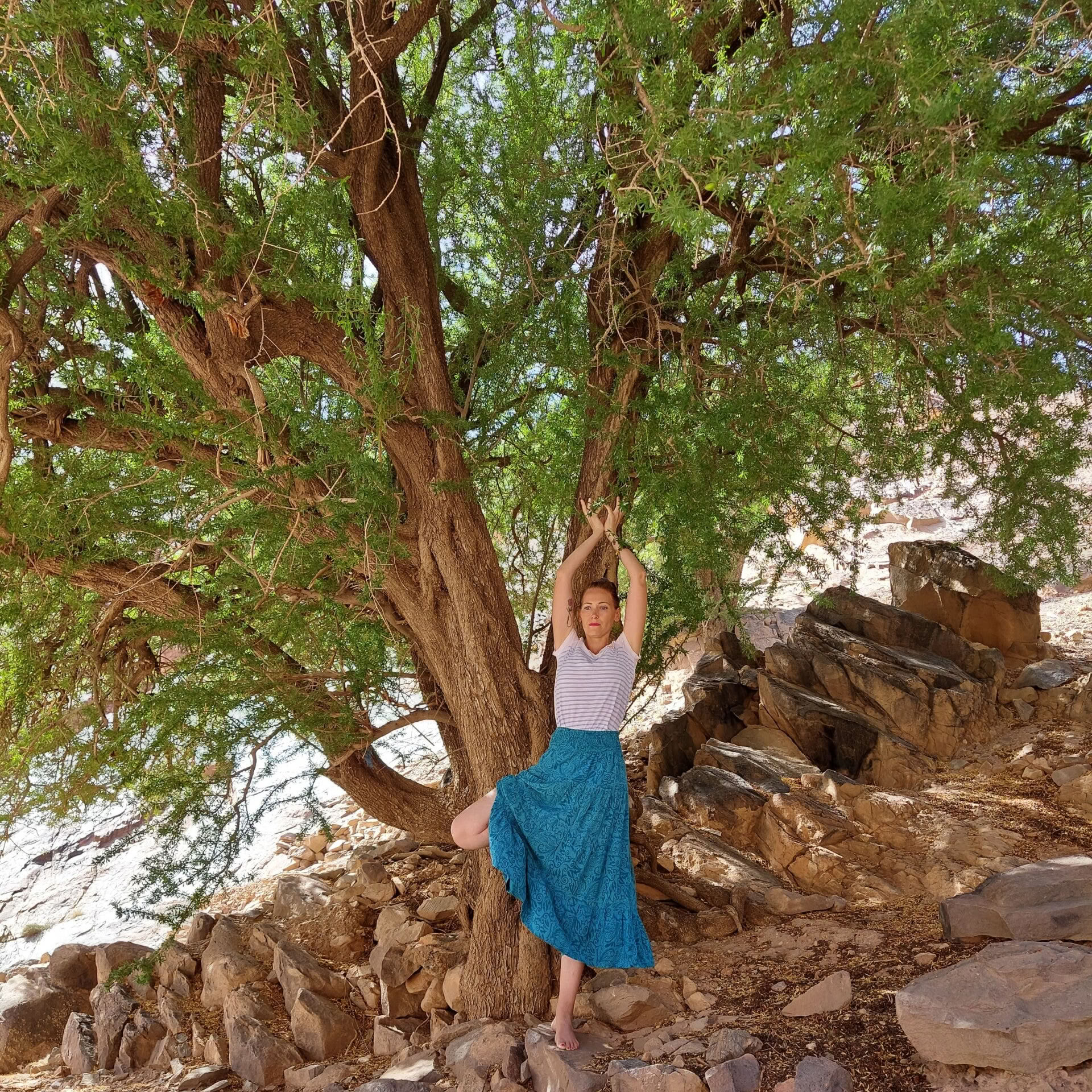 9 giorni di ritiro Yoga & Esplora il Deserto
