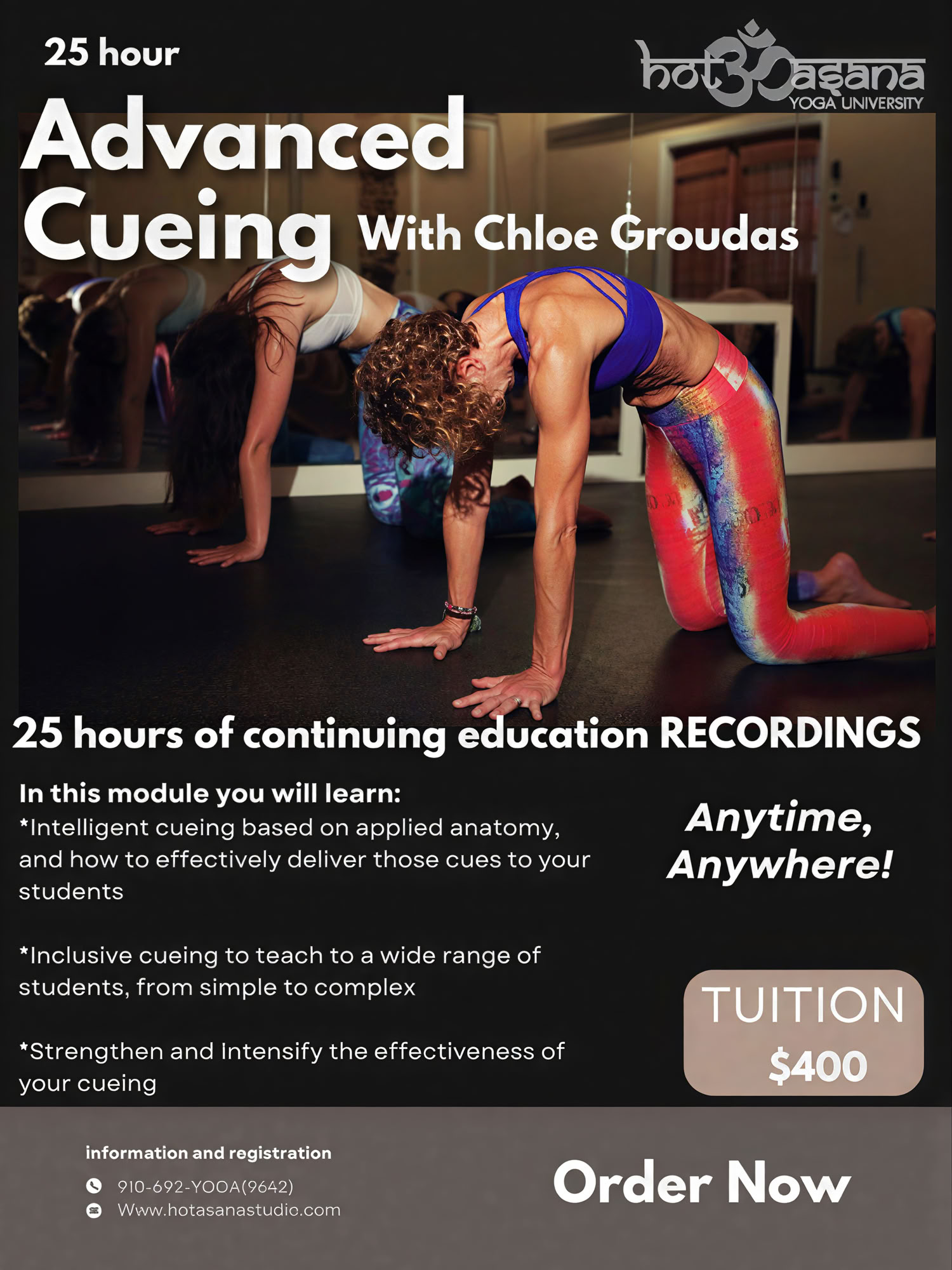 25 Ore | Patterning Avanzato & Sequenziamento Creativo | presso Love More Hot Yoga