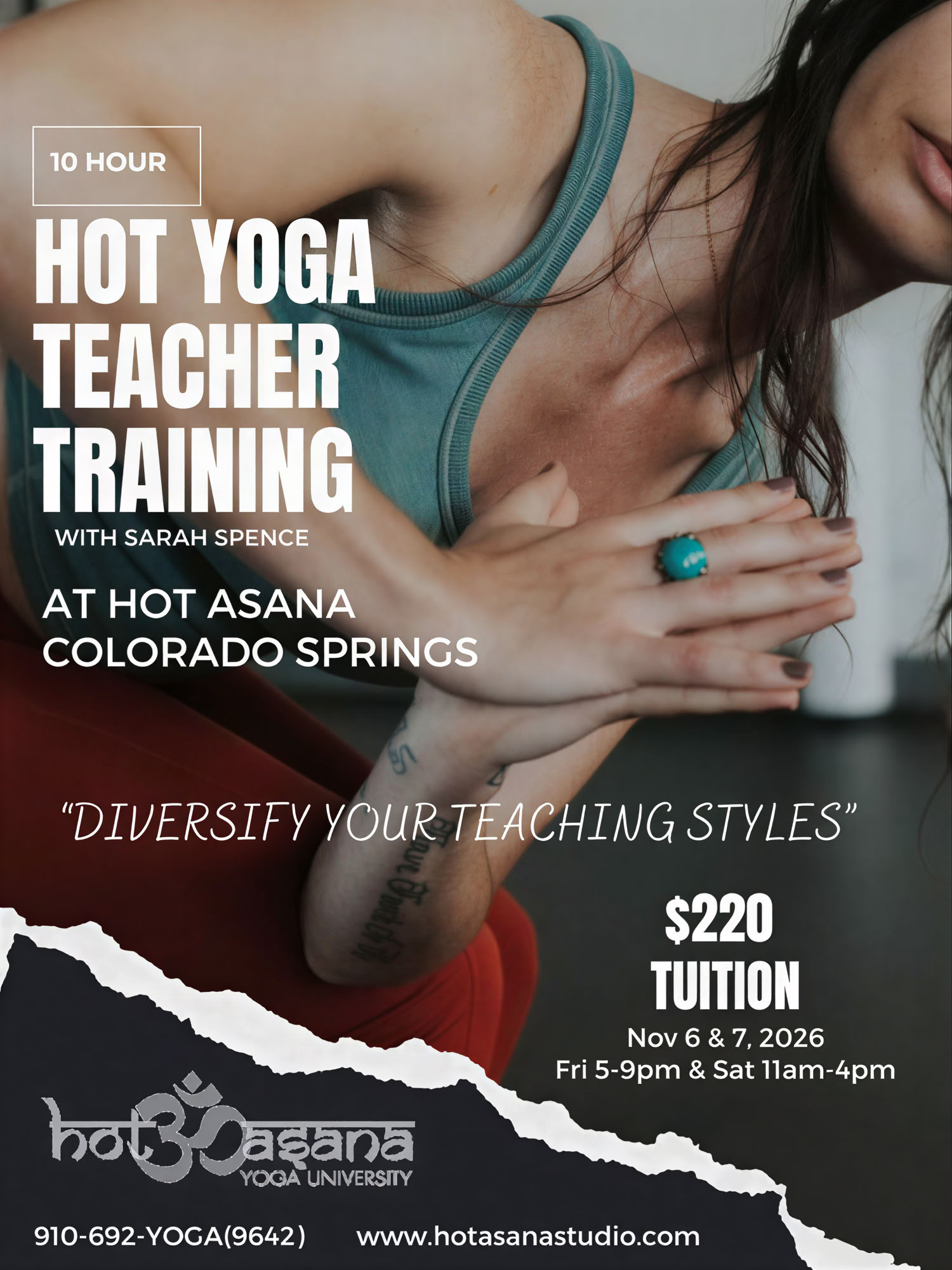 10 Ore | Formazione di Hot Yoga | Colorado Springs