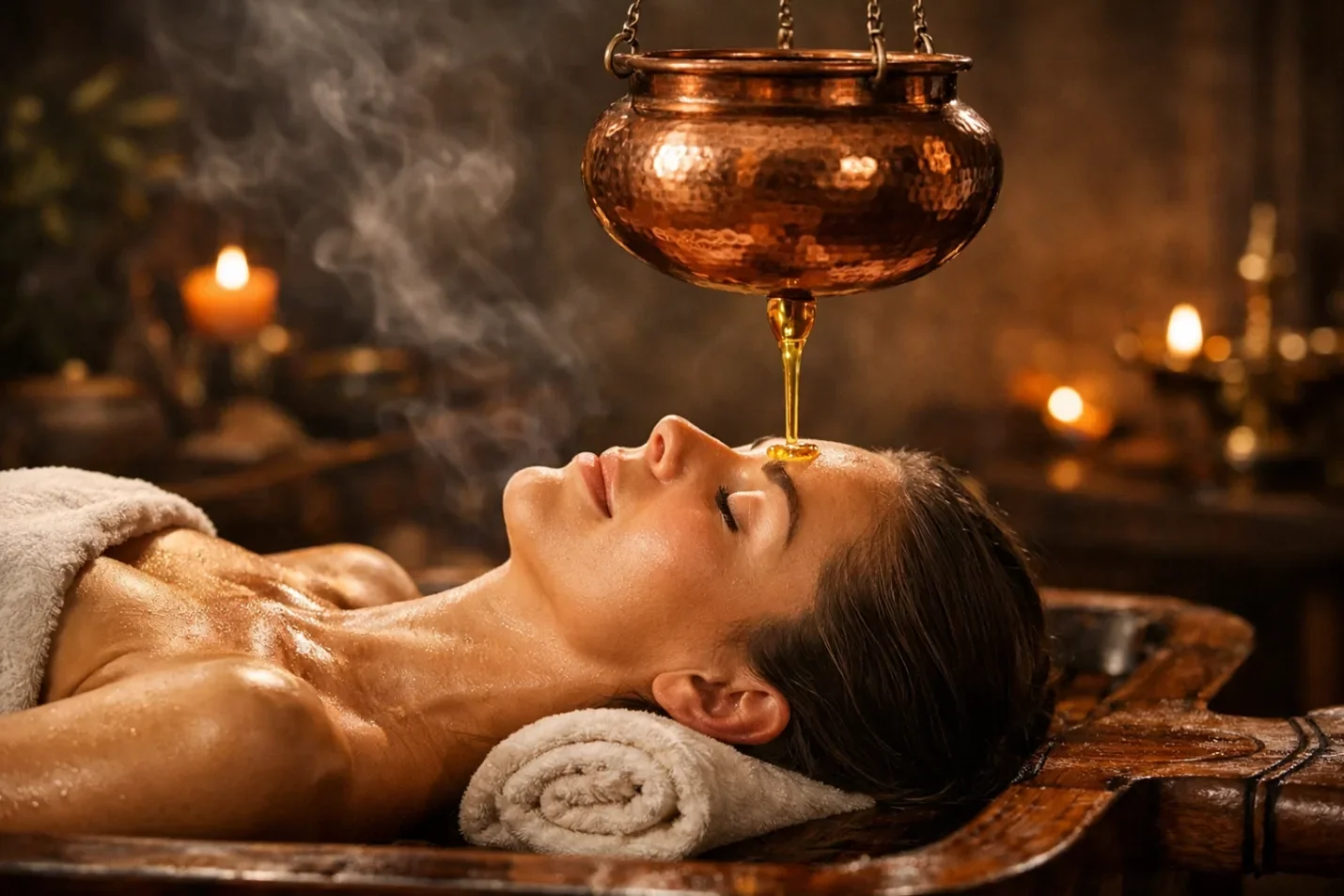 Pichu Terapia Ayurvedica con Olio per le Articolazioni