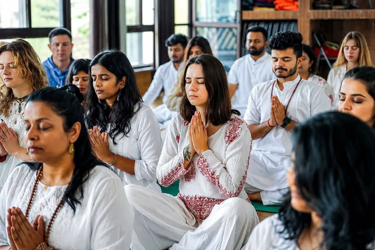 Ritiro di yoga di 7 giorni