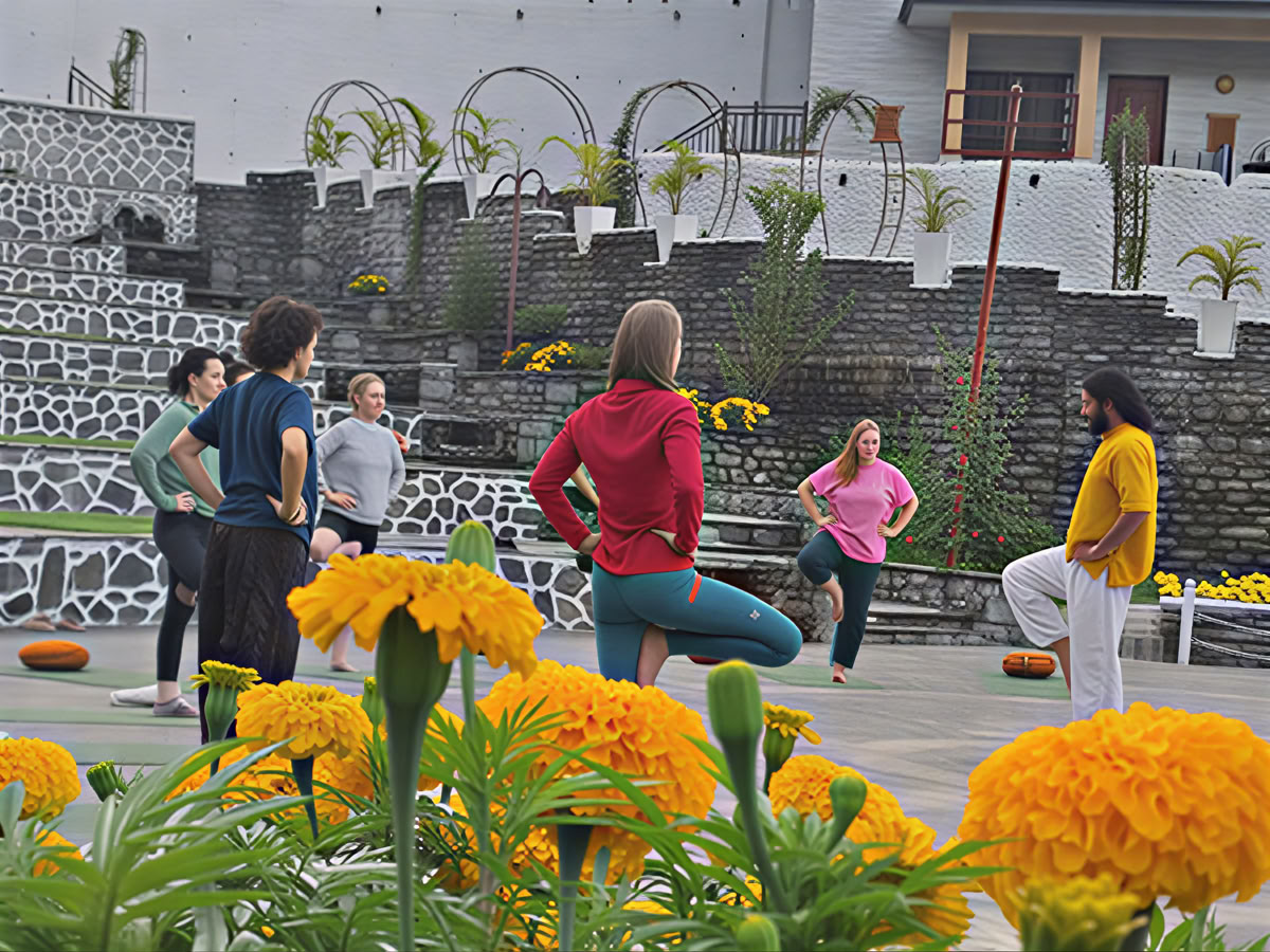 Ritiro privato di yoga