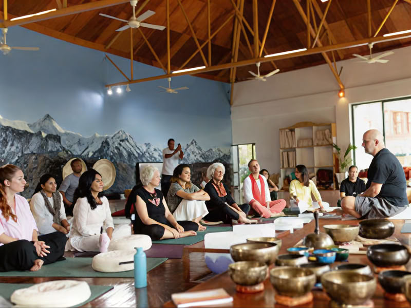 Laboratorio di tessitura del mandala