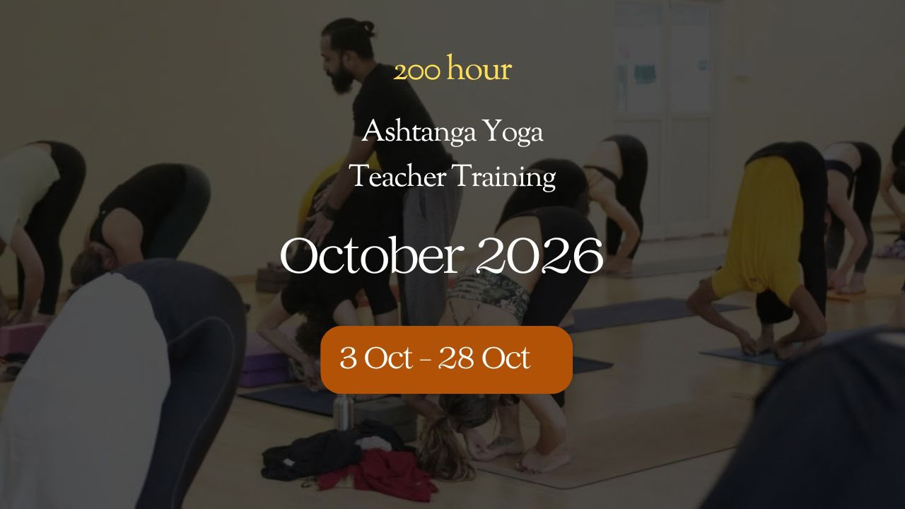 Formazione insegnanti di Ashtanga Yoga - Ottobre 2026
