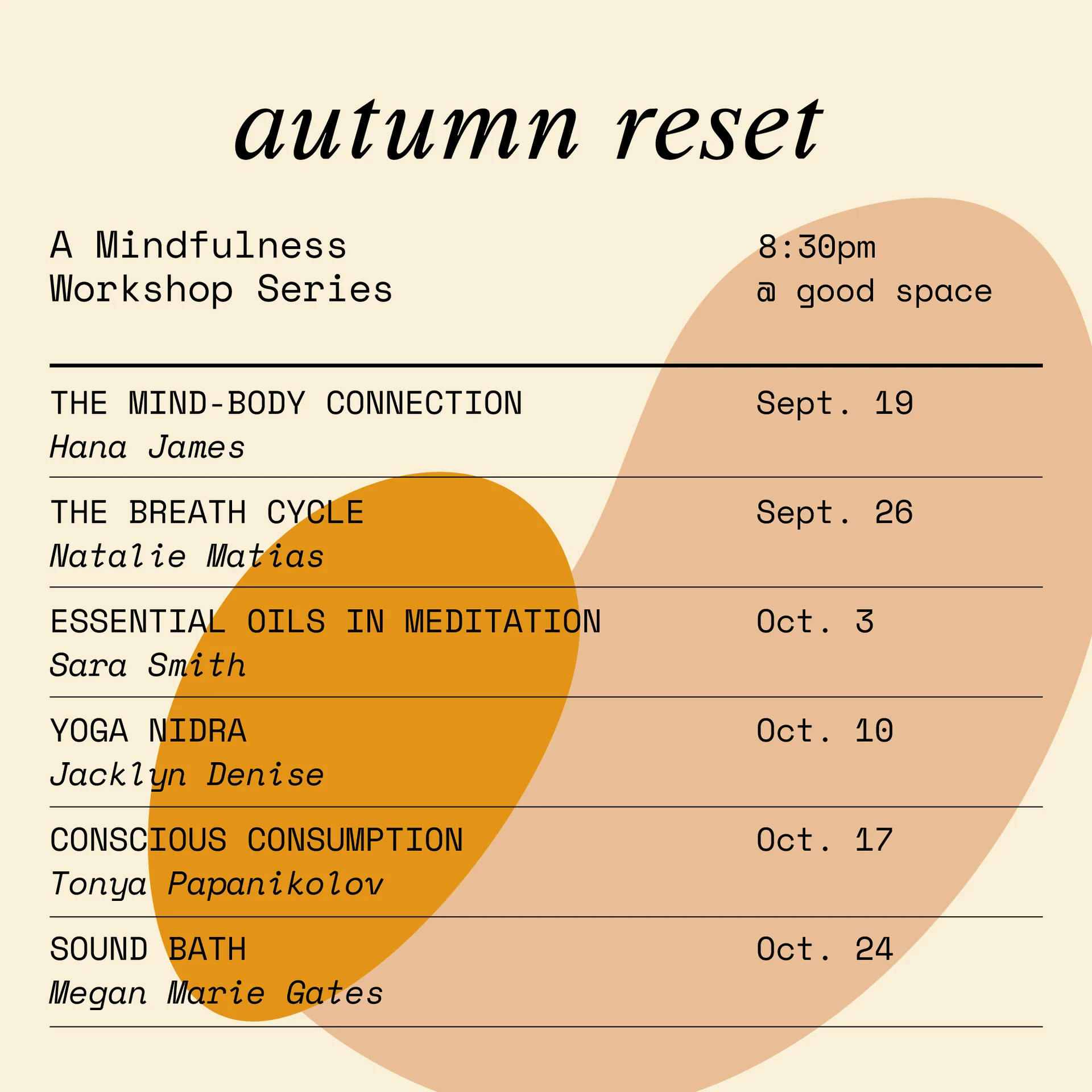 Reset d’autunno