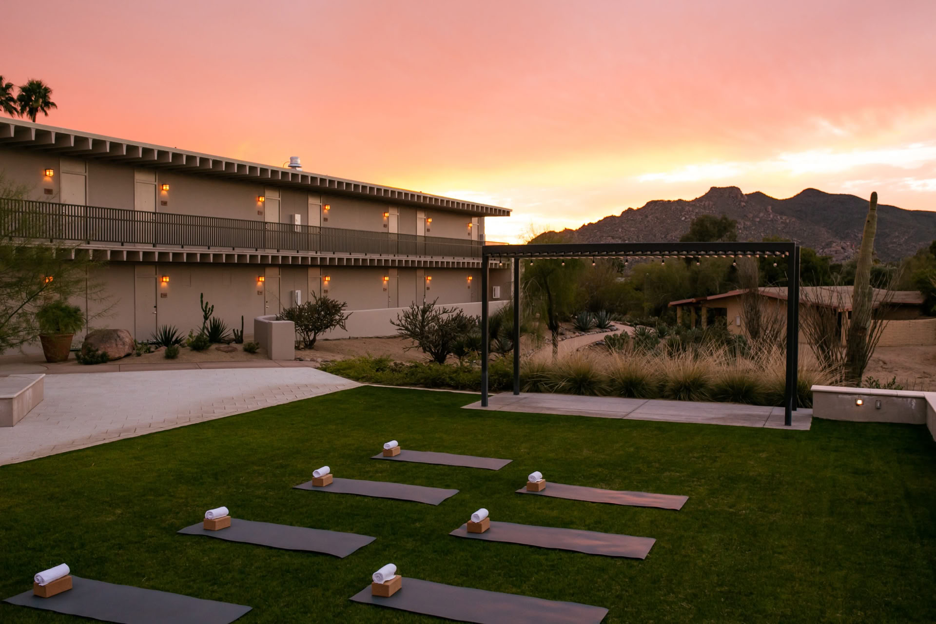 Yoga all'aperto