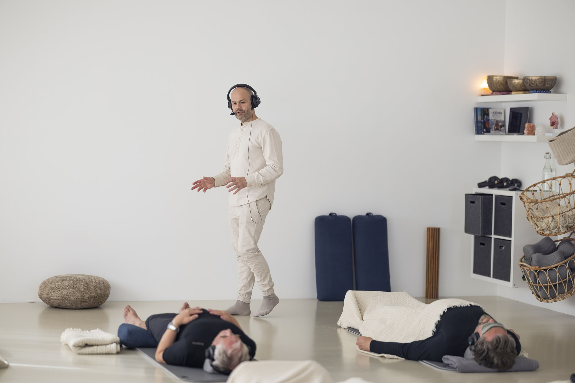 Sessione di breathwork con Andri
