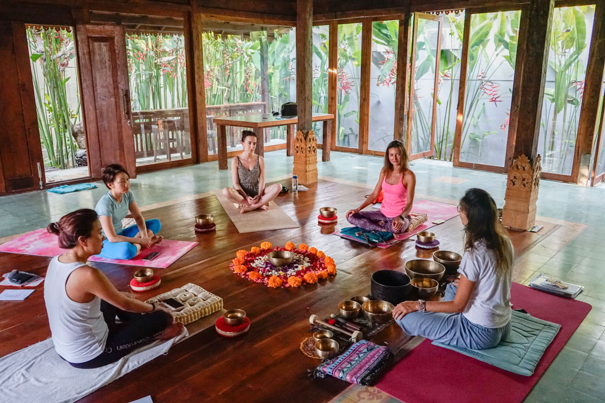 Formazione intensiva di 3 giorni di guarigione sonora vibrazionale a Bali. Livello 1 + Livello 2 – 1 gruppo