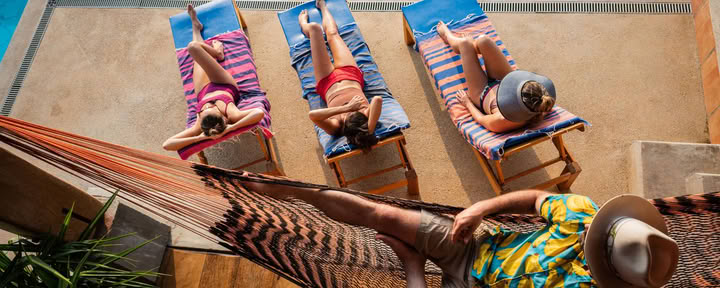 Non un ritiro yoga